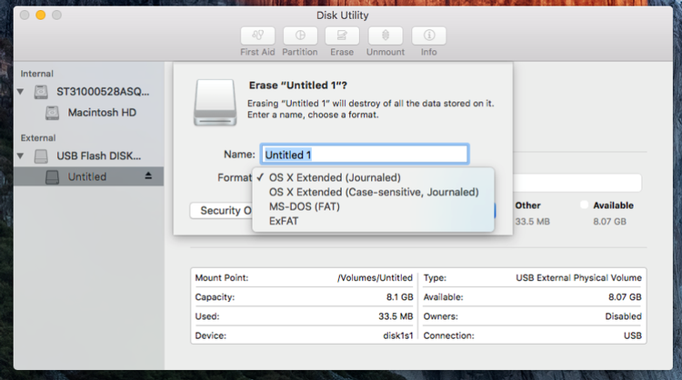 how to format hard disk for mac and windows