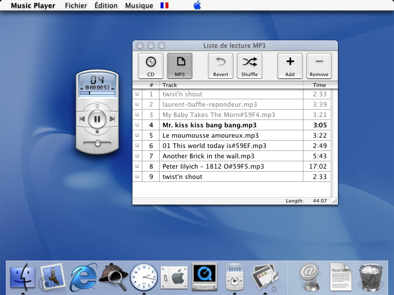 Music player for mac os